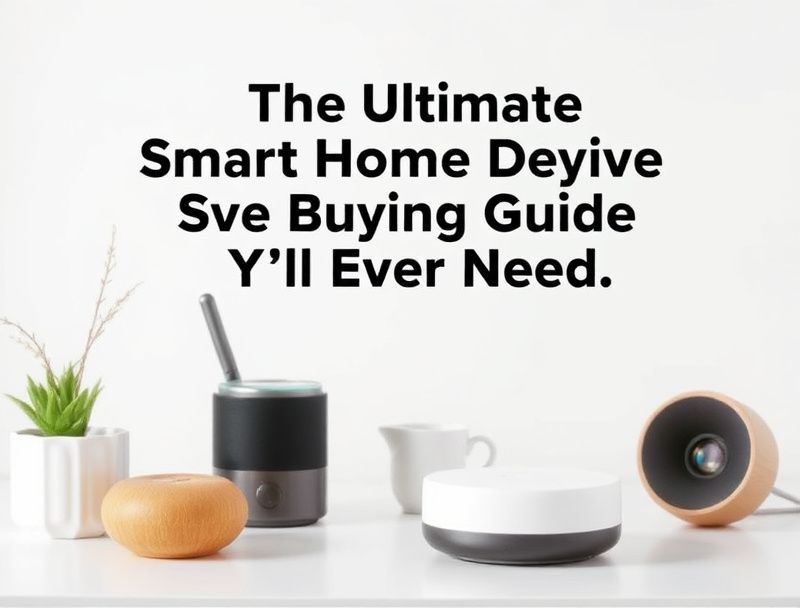 The Ultimate Smart Home Device Buying Guide You’ll Ever Need 🏡